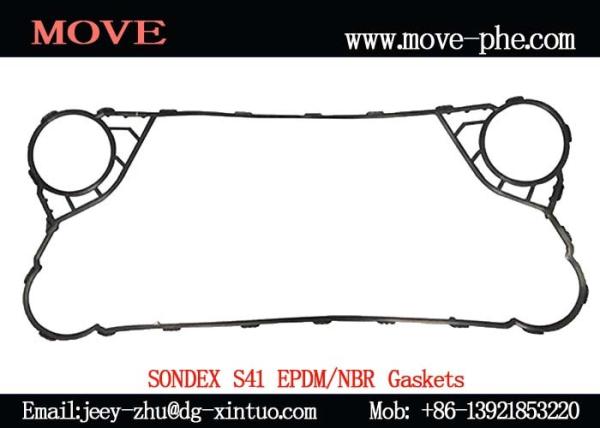 Supply EPDM Plate&Gasket Sondex S41,S41A 890*296mm Replacement Plate Heat Exchanger Spare Parts