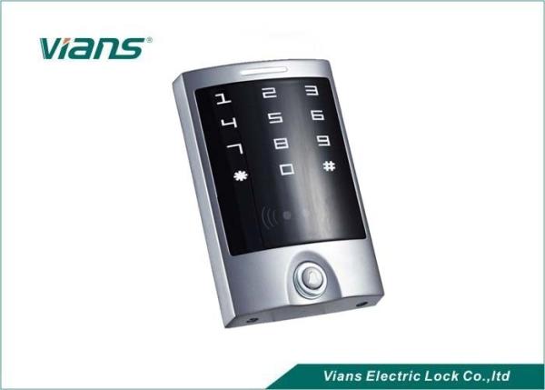Controle de acesso autônomo eletrônico do teclado numérico da única porta com o cartão 2000 de Mifare/processador central