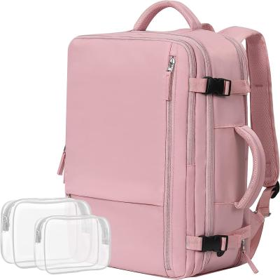 Travel Backpack Flight Airline Approved, Personal Item Bag For Women, Laptop Backpack, Waterproof Sports Casua