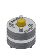 63173T Prueba de alta temperatura del portador de azimut Socket Plug en el contactor eléctrico de la toma de azimut