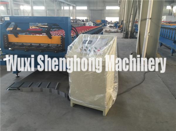 Floor Deck Automatic Forming Machine with Run Out Table / Auto Stacker