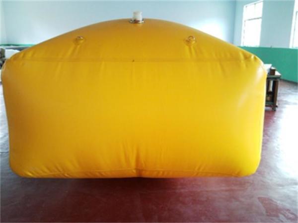 Inflatable Soft Water Bladder Tank Eco Friendly PVC Materials ISO9001 Certificated