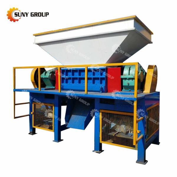Máquina de trituração de garrafas de alumínio de 2300 kg para proteção ambiental