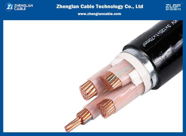 Cu Xlpe Pvc 1kv Double Steel Tape Armored Low Voltage Power Cable