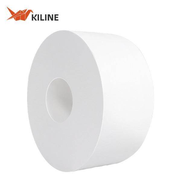 Custom Commercial Toilet Paper Jumbo Rolls Bath Tissue Roll 2 Ply 100% Wood Pulp