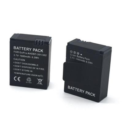1680mAh 3.7V Li-ion Rechargeable Battery For GoPro HD Hero 3+/3 Action Camera Accessories