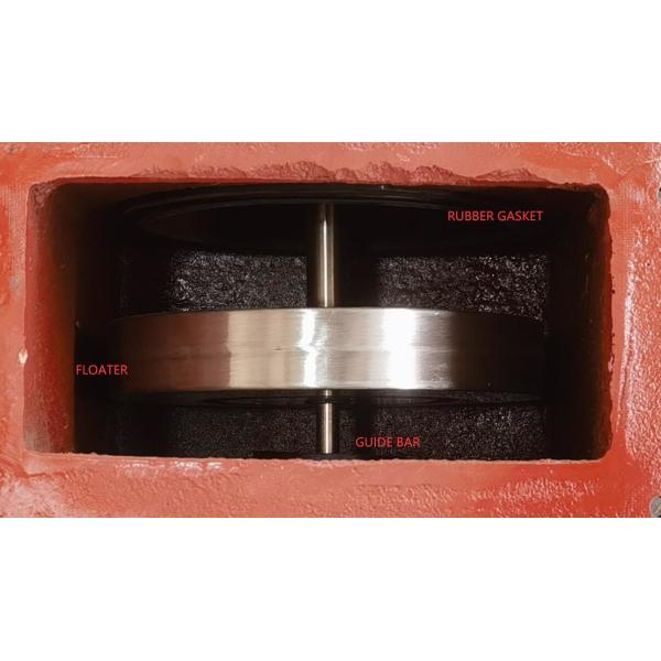 Float Disc Type Oil Tank Air Pipe Head SUS316L Breathable Cap 53ON-125A