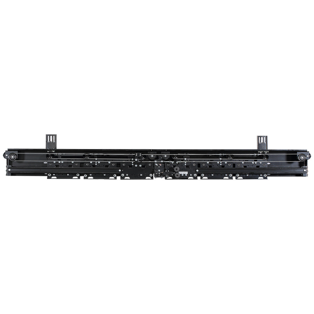 6-Leafs Center Opening Landing Door Device with ≤ AC230V, ≤ DC110V Voltage and 45kg Soft Pendulum Test for Elevator Door Operator