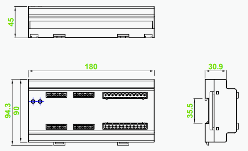 FDK48-1.png Метр силы счетчика энергии цепи AC 220/380V центра данных Multi/сервера