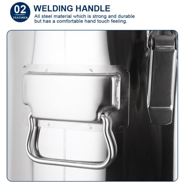 Машина для доения из нержавеющей стали большой вместимости