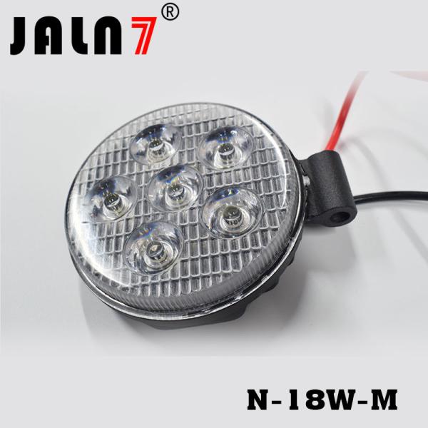 Motorcycle Headlight Led JALN7 18W Driving Lights Fog Light Off Road Lamp Car Boat Truck SUV JEEP ATV Led Light