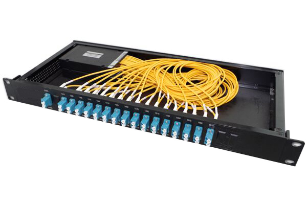 Мультиплексор 100G 200G 0.9mm 8CH Mux Demux DWDM для систем CATV FTTx