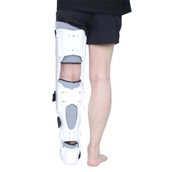 High-quality knee ankle and foot orthoses Hinged knee joint ankle foot orthosis Leg and foot fracture orthosis for fracture reha