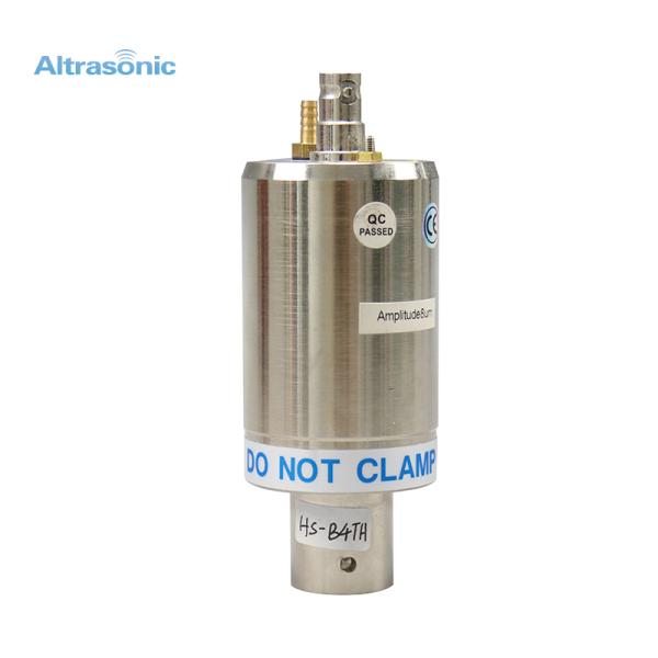 500 Watt Ultrasonic Welding Converter Titanium , Aluminum Materials Optional