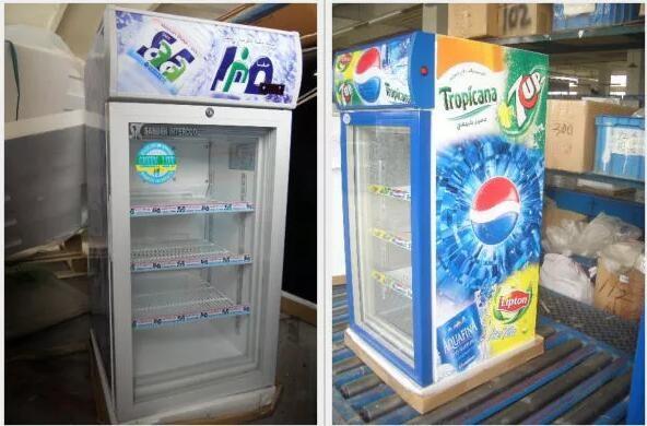 80L Saving - Energy Sinlge Door Mini Display Fridge / Countertop Commercial Dispay Fridge