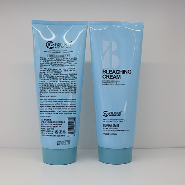 Couleur de cheveux vibrante et durable avec 1 1,5 mélange de crème de blanchiment de cheveux