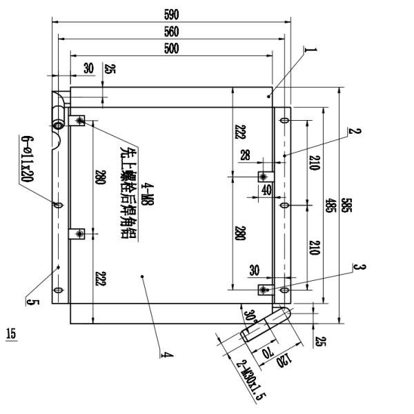 16KG Komatsu PC60-5/PC60-6 Hydraulic Oil Radiator Excavator