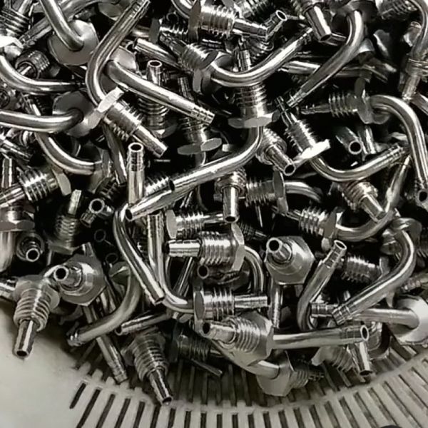 Customized 304 Stainless Steel Pipe Sealing Round Head Variable Diameter Bending