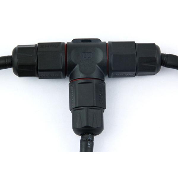 Крытый освещая тип соединители t 2Pin 3Pin IP68 делает водостойким