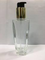 la crème cosmétique en verre de l'espace libre 100ml met des bouteilles en bouteille de lotion pour la bouteille de sérum de soins de la peau
