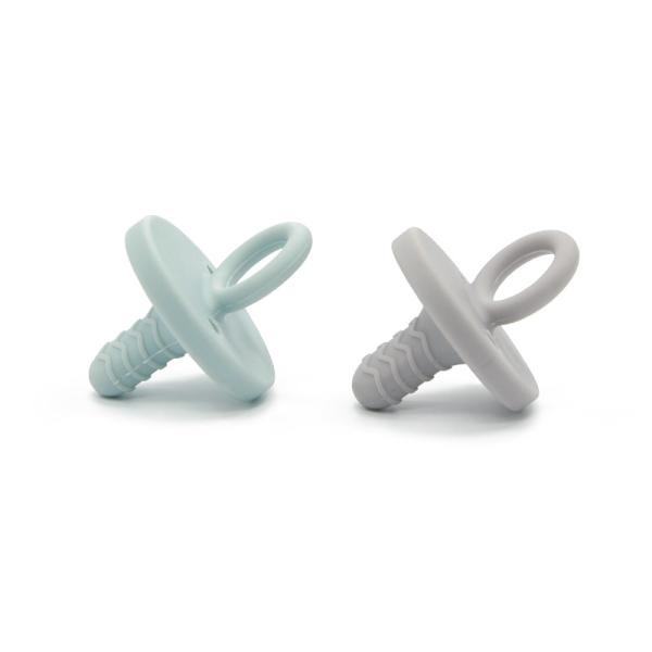 Cute Funny Animal 6.2cm ASTM Silicone Baby Pacifier Phthalate Latex Free