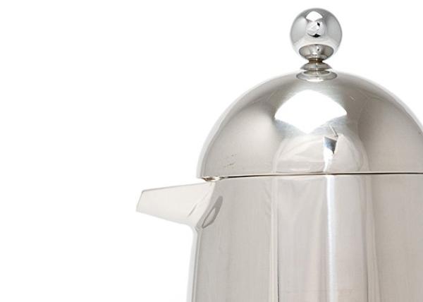 Thermal Insulation Metal French Press 1000ml Double Wall 0.8mm 8 Cup Coffee Plunger