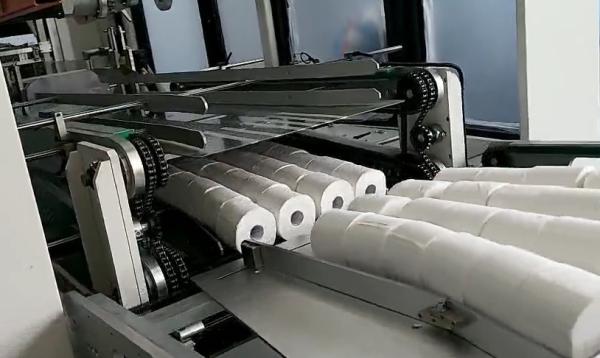 15 Bgas / Min Toilet Paper Manufacturing Equipment 24 Rolls For Toilet Paper