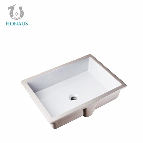 Modern Stylish Rectangular Inset Basin Undercounter Vanity Basin 575*420*178mm