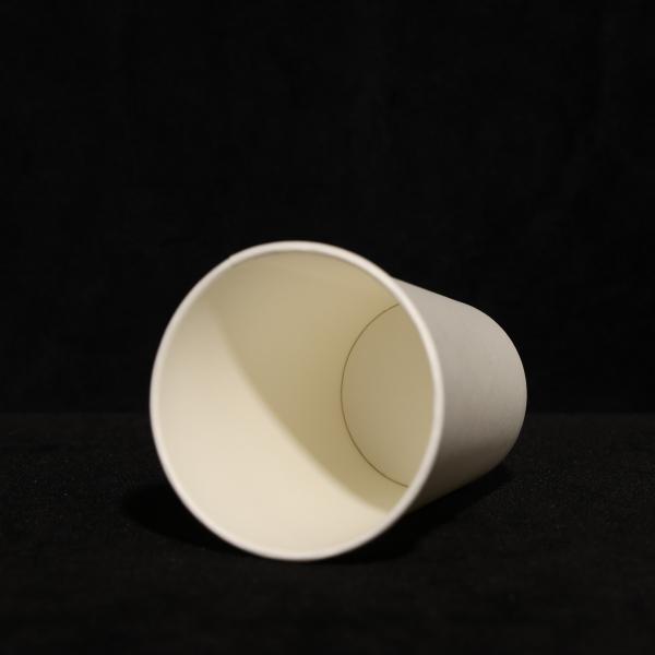Copo de papel à prova de vazamento de parede única para bebidas frias Copo de papel de suco Impressão personalizada