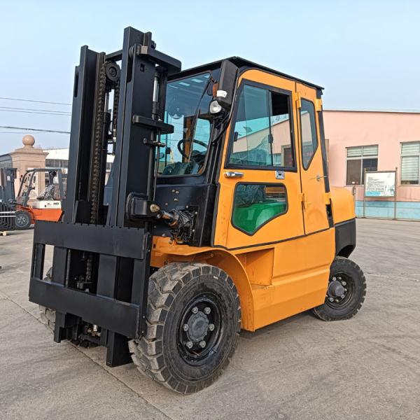 Closed Mast 5000kgs Diesel Powered Forklift CPCD50 Japanese Diesel Engine Forklift