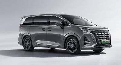 7 lugares Médio Grande Tamanho MPV Carro Elétrico Denza Tengshi D9 Long Range 600km