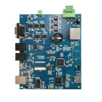 Le double de Hdi a dégrossi carte électronique faite sur commande de carte PCB de prototype plaqué de cuivre de panneau