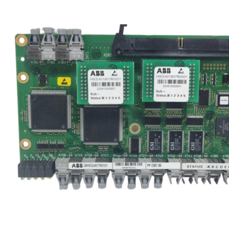 ABB PPC907BE 3BHE024577R0101  Inverter Module with Profibus DP Communication Compact Modular Design and Wide Operating Voltage