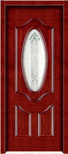 Solid Wood Glass Door