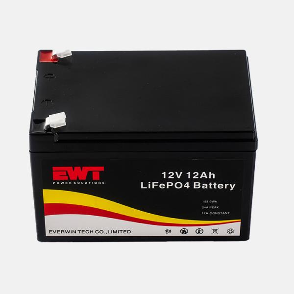 12Ah 12V Lithium Iron Phosphate Battery pack Home Power System