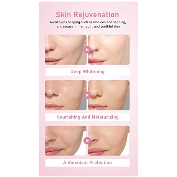 FAIENCE MAGIC OEM 5 in 1 Face Serum with Whitening Firming Anti-wrinkle Anti-aging Keep Moisturize Pale Spots for Home Use