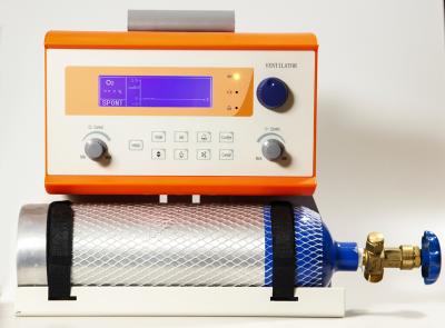 Lightweight Portable Emergency Ventilator With Oxygen Tank For EMS & First Responders