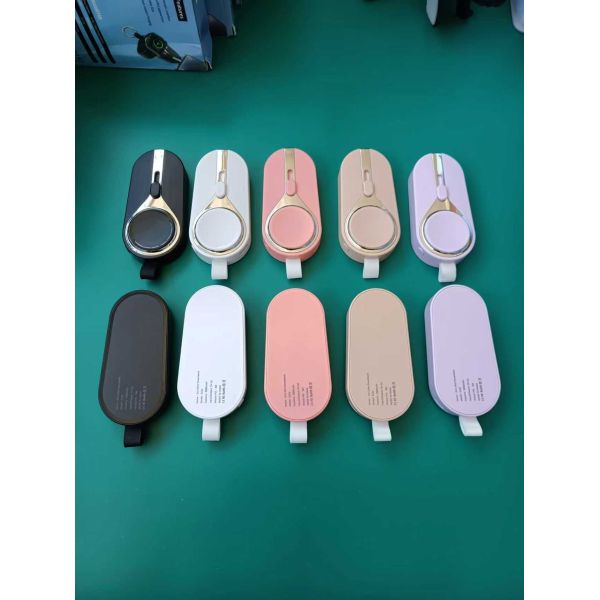 Keychain 2 In 1 Cordless Power Bank Portable Wireless Emergency Watch Charging Mini Pod