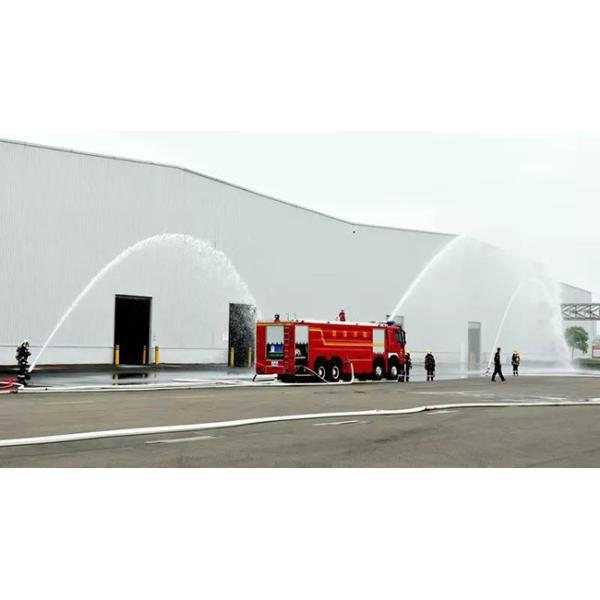 4x2 Drive Six Seats Isuzu Chassis Foam Firefighting Truck Vehicle Pump 60L/s