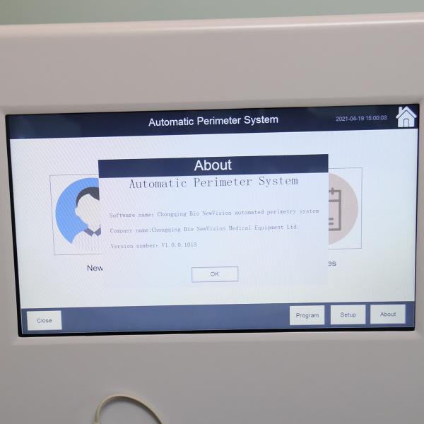 Ophthalmology Projection Perimeter Visual Field Analyzer Automatic Computer Perimeter Touch Screen MSLBIO01