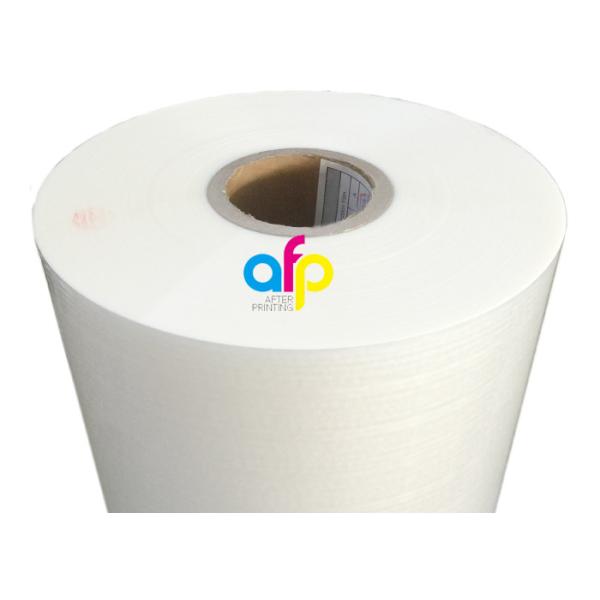 Matte Soft Silk Lamination Film , Clear Paperboard / Paper Lamination Film Roll