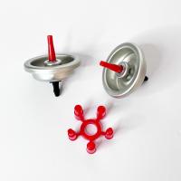 Válvula mais leve de aço inoxidável do reenchimento do gás para latas mais leves do gás