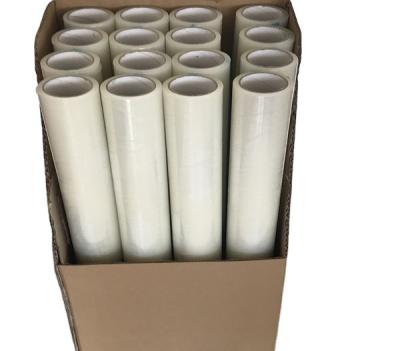 Clear Self - Adhesive Carpet Protection Film Plasticover Strong And Tear-Resistant
