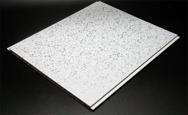 Calcium Carbonate PVC Ceiling Panels , Printing PVC Ceiling Tiles For Bathroom