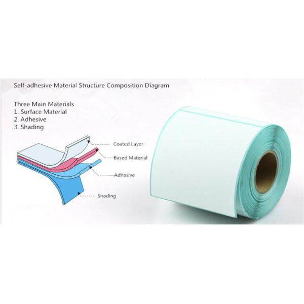 Waterproof 60mm Thermal Printer Roll Paper for Barcode Printing
