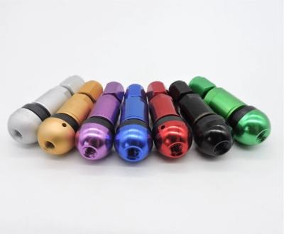 Aluminium Alloy Car Tyre Valve Tubeless , Colorful Tpms Tire Valve MS525