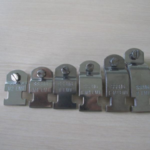 6 polegadas 8 polegadas de aço inoxidável Unistrut tubulação de canais grampos portador isolamento térmico