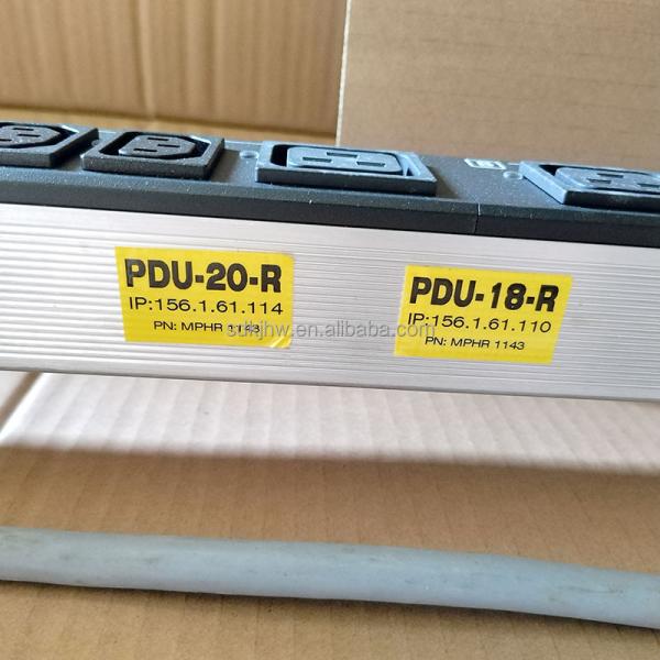 MPHR1143-LE 1U Managed PDU for Telecom Power in 2000*300*170mm Network Cabinets