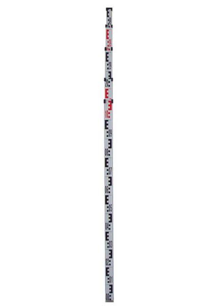 ALS Serial Alum. / Fiber Glass Telescopic 3m-3 /3m-5 / 4m-4/ 4m-6/ 5m-5 /7m-5 Sec. Levelling Staffs  for Auto levels