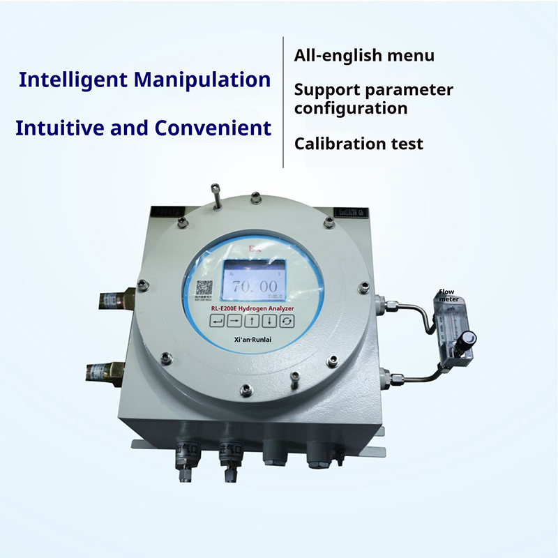 Industrial Hydrogen Purity Analyzer Explosion Proof Microfluidic Thermal Conductivity H2 Gas Analyzer